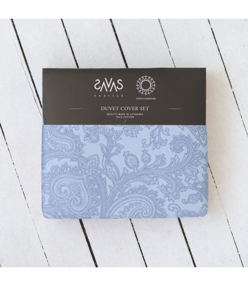 Premium satin påslakanset „Ocean“. Satin påslakan