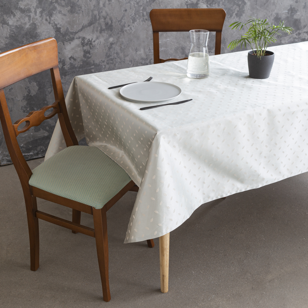 Duk „Tea beans“. Bomullsdukar, 140x240 cm, 140x300 cm Duk „Tea beans“. Bomullsdukar, 140x240 cm, 140x300 cm