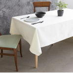 Duk „Creamy square“. Bomullsdukar, 140x200 cm, 140x240cm, 140x300 cm Duk „Creamy square“. Bomullsdukar, 140x200 cm, 140x240cm, 140x300 cm