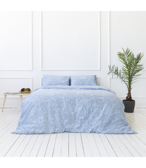 Premium satin påslakanset „Ocean“. Satin påslakan