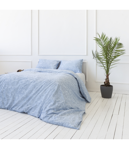 Premium satin påslakanset „Ocean“. Satin påslakan