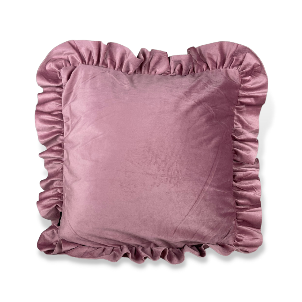Kuddfodral “Pink Ruffle” 1 st. Kuddvar Kuddfodral “Pink Ruffle” 1 st. Kuddvar