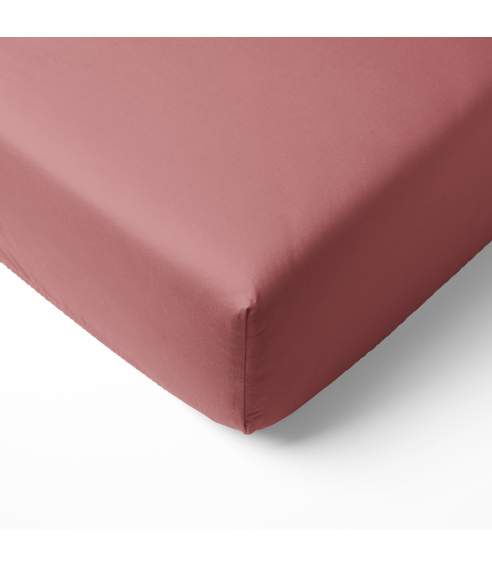 Satin dra-på-lakan „Ash rose“. Dra på lakan