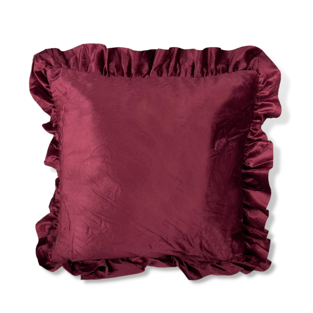 Kuddfodral „Red Ruffle“ 2 St.. Kuddvar Kuddfodral „Red Ruffle“ 2 St.. Kuddvar