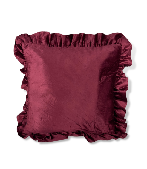 Kuddfodral „Red Ruffle“ 2 St.. Kuddvar