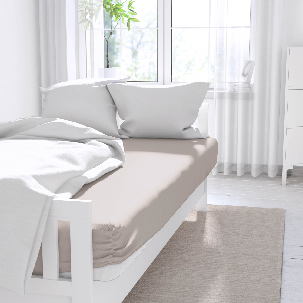 Bomullslakan „Classic seashell“, 150x220 cm Bomullslakan „Classic seashell“, 150x220 cm