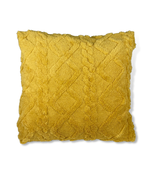 Kuddfodral “Yellow Jacquard” 1 st. Kuddvar