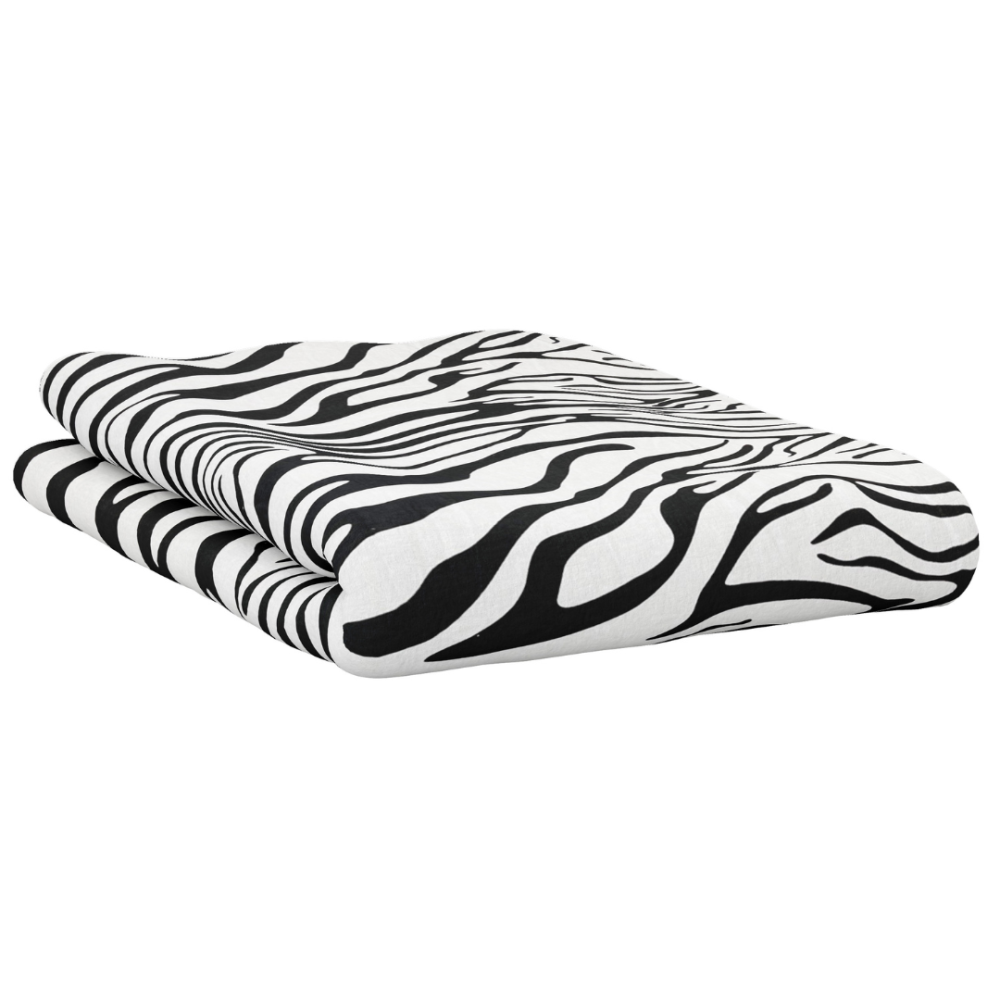 Bomullslakan „Zebra“, 150x220 cm Bomullslakan „Zebra“, 150x220 cm