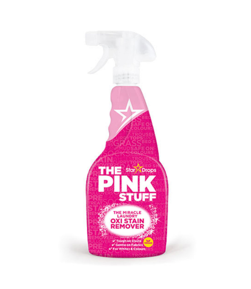 Fläckborttagare „Pink Stuff Stain Remover“. Rengöringsmedel