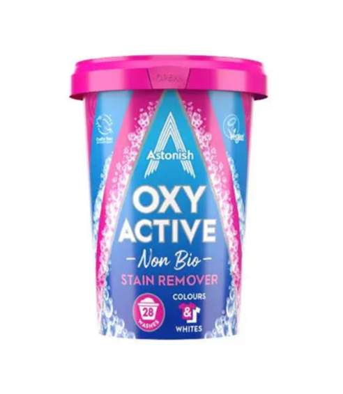 Fläckborttagare „Stain Remover Astonish“. Rengöringsmedel