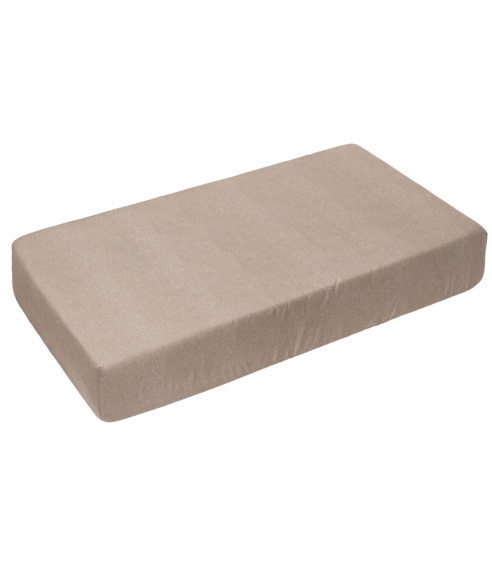Frotté dra-på-lakan „Beige Terry sheet“. Dra på lakan 90x200