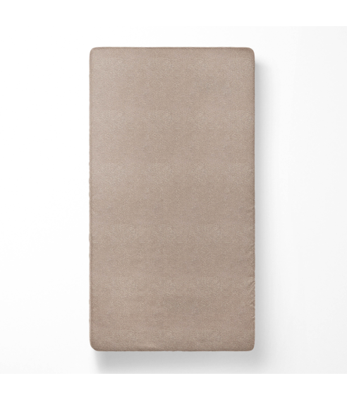 Frotté dra-på-lakan „Beige Terry sheet“. Dra på lakan 90x200