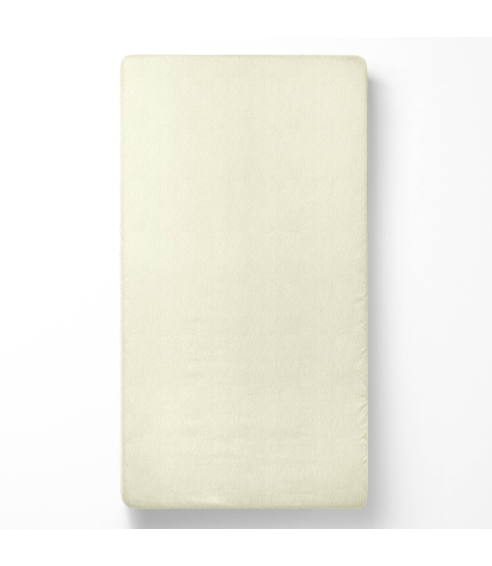Frotté dra-på-lakan „Cream Terry sheet“. Dra på lakan 160×200