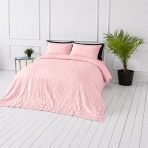 Påslakanset i bomulls bäckebölja „Kora Dusty Rose“. Rosa sängkläder, 140x200 cm, 150x200 cm, 160x200 cm, 180x200 cm, 200x200 cm, 200x220 cm Påslakanset i bomulls bäckebölja „Kora Dusty Rose“. Rosa sängkläder, 140x200 cm, 150x200 cm, 160x200 cm, 180x200 cm, 200x200 cm, 200x220 cm