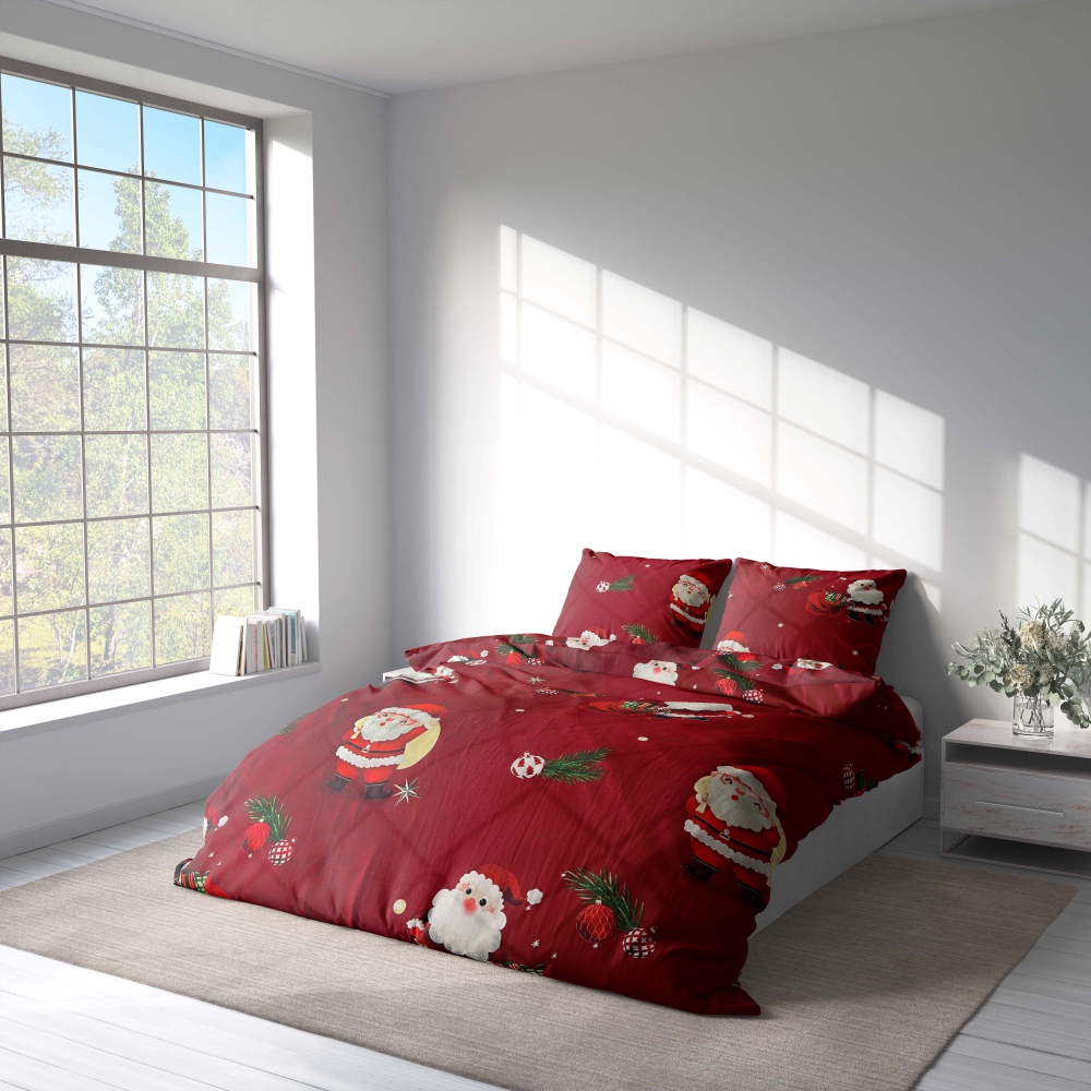 Julbäddset „Merry Maker“. Julsängkläder, 200x220 cm Julbäddset „Merry Maker“. Julsängkläder, 200x220 cm