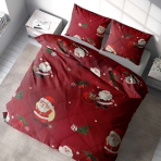 Julbäddset „Merry Maker“. Julsängkläder, 200x220 cm Julbäddset „Merry Maker“. Julsängkläder, 200x220 cm