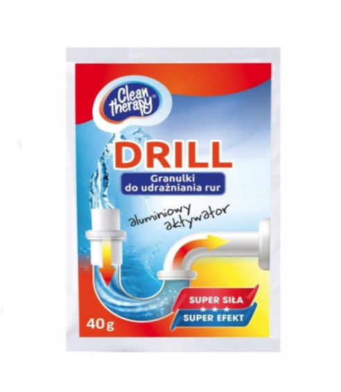 Kanalrensgranuler „Clean Therapy Pellets“ 40 g. Rengöringsmedel