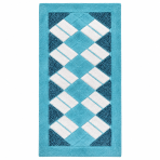Matta „Blue Diamond Mosaic Rug“. Badrumsmattor, 70x140 cm Matta „Blue Diamond Mosaic Rug“. Badrumsmattor, 70x140 cm