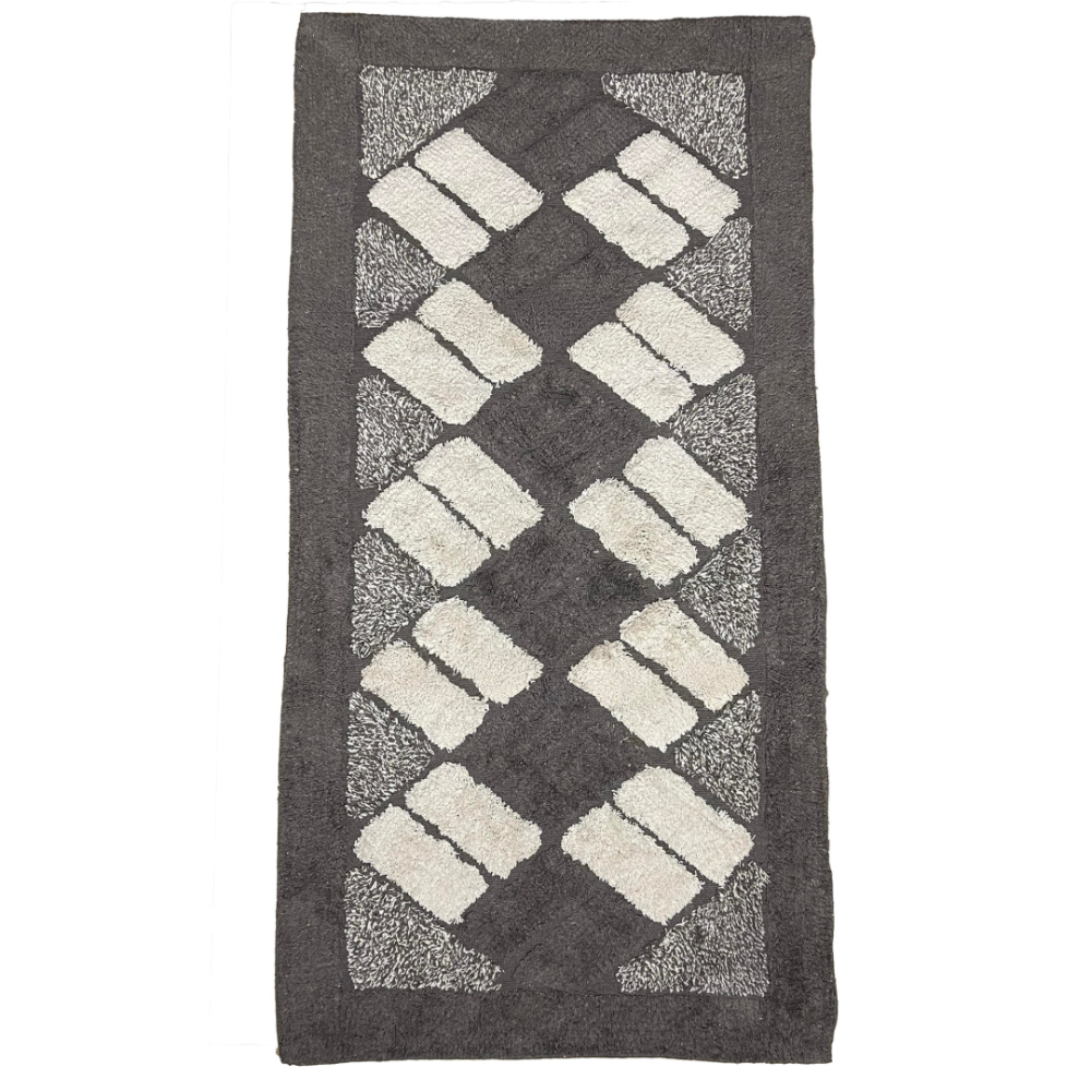 Matta „Brown Diamond Mosaic Rug“, 70x140 cm Matta „Brown Diamond Mosaic Rug“, 70x140 cm