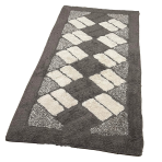 Matta „Brown Diamond Mosaic Rug“, 70x140 cm Matta „Brown Diamond Mosaic Rug“, 70x140 cm
