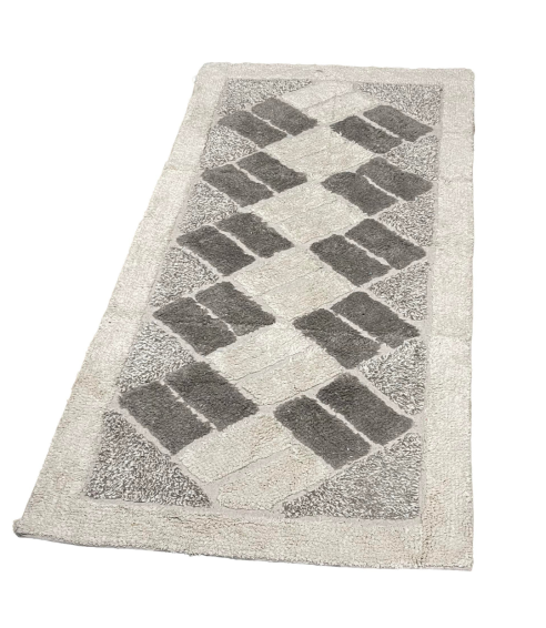 Matta „Cream Diamond Mosaic Rug“
