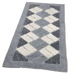 Matta „Grey Diamond Mosaic Rug“, 70x140 cm Matta „Grey Diamond Mosaic Rug“, 70x140 cm