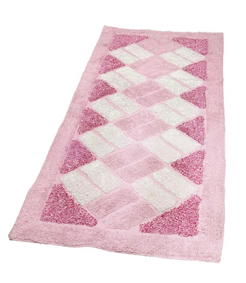 Matta „Rose Diamond Mosaic Rug“. Badrumsmattor