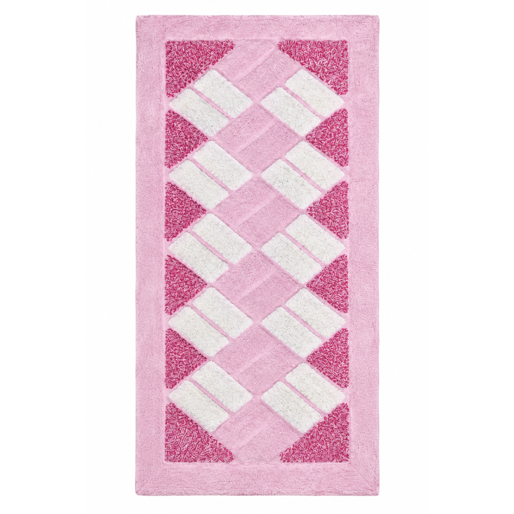 Matta „Rose Diamond Mosaic Rug“. Badrumsmattor, 70x140 cm Matta „Rose Diamond Mosaic Rug“. Badrumsmattor, 70x140 cm