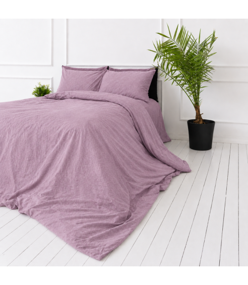 Linne sängkläder „Linen Blushfade“. Linne sängkläder