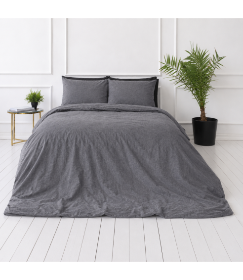 Lininė patalynė „Linen Grey oasis“. Linne sängkläder