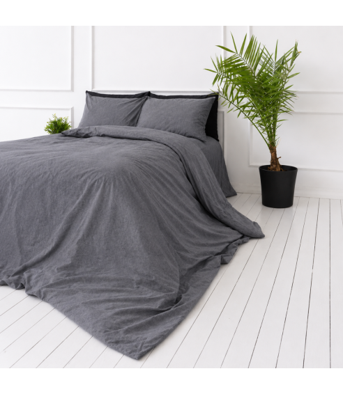 Lininė patalynė „Linen Grey oasis“. Linne sängkläder