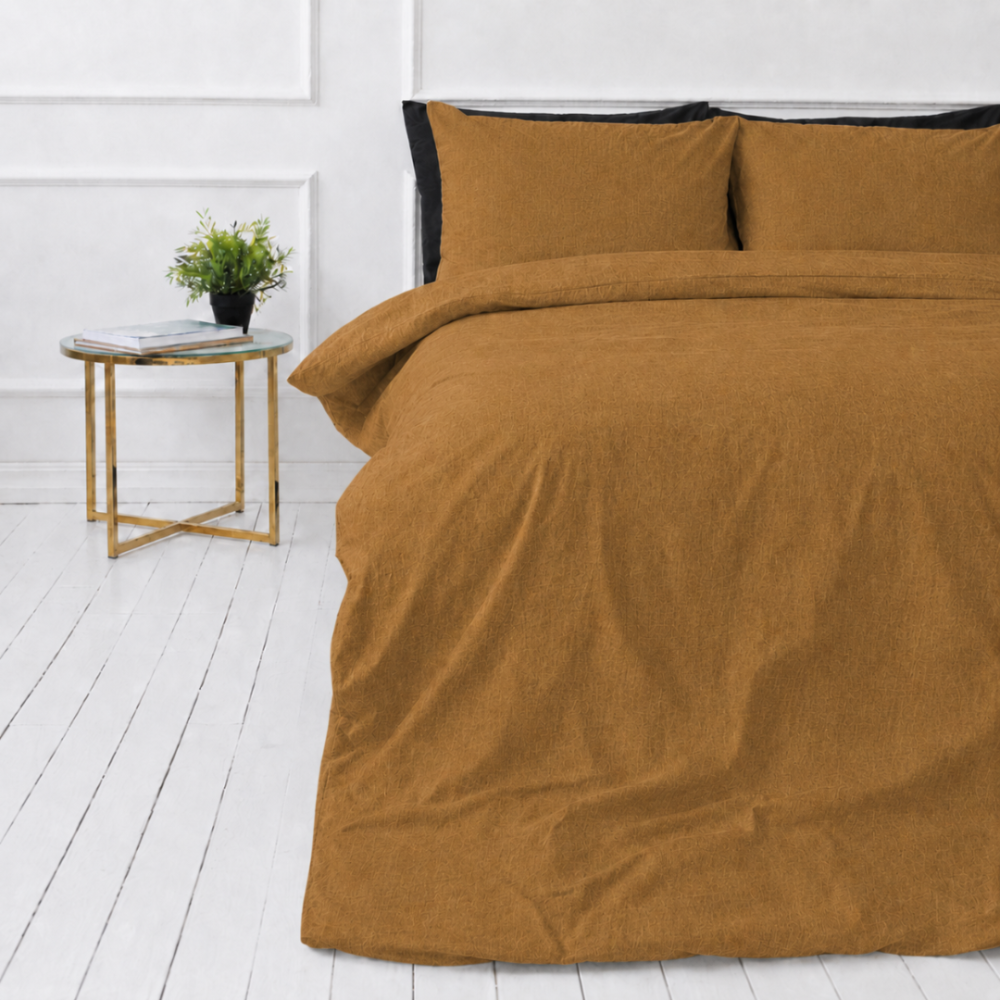 Linne sängkläder „Linen Mustard“. Påslakanset 150x210, 140x200 cm, 150x200 cm, 160x200 cm, 180x200 cm, 200x200 cm, 200x220 cm, 240x220 cm. Varmt karamellfärgat bäddset med elegant enfärgad design. Linne sängkläder „Linen Mustard“. Påslakanset 150x210, 140x200 cm, 150x200 cm, 160x200 cm, 180x200 cm, 200x200 cm, 200x220 cm, 240x220 cm. Varmt karamellfärgat bäddset med elegant enfärgad design.