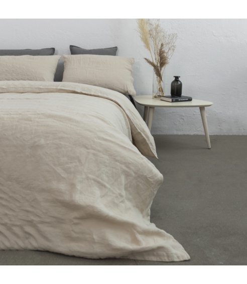 Lininė patalynė „Linen sepia“. Linne sängkläder