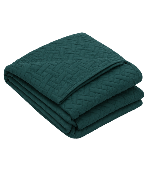Överkast „Bedspread Juniper“. Plädar