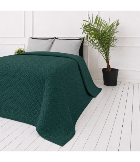 Överkast „Bedspread Juniper“. Plädar