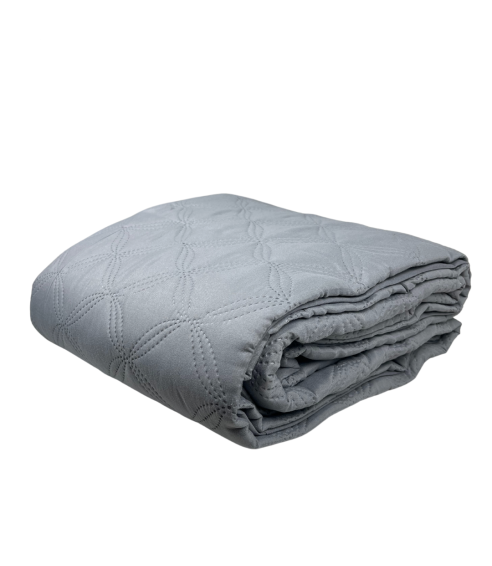 Överkast „Grey“. Plädar