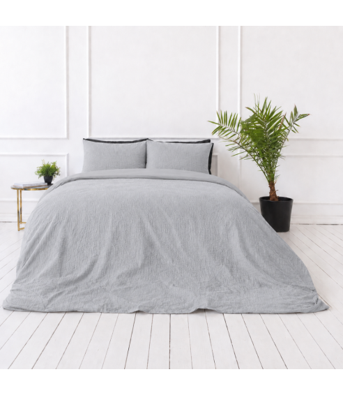 Påslakanset muslin „Grey muslin“. Påslakanset 200x200