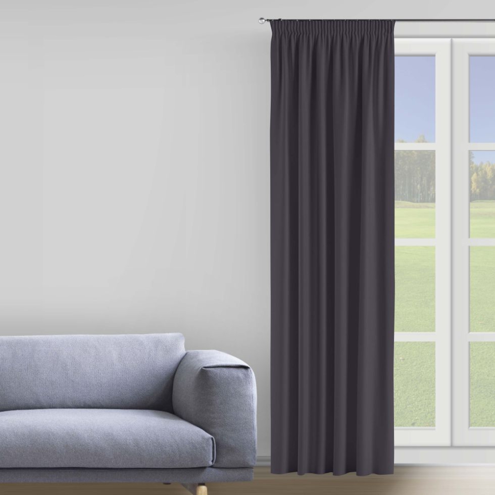 Mörkläggningsgardiner „Graphite“, 150x275 cm Mörkläggningsgardiner „Graphite“, 150x275 cm
