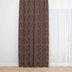 Mörkläggningsgardiner „Brown baroque curtain“, 140x270 cm Mörkläggningsgardiner „Brown baroque curtain“, 140x270 cm