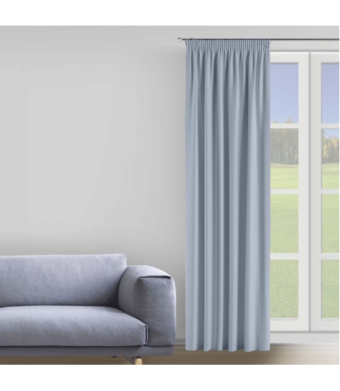 Mörkläggningsgardiner „Sky blue“. Gardiner