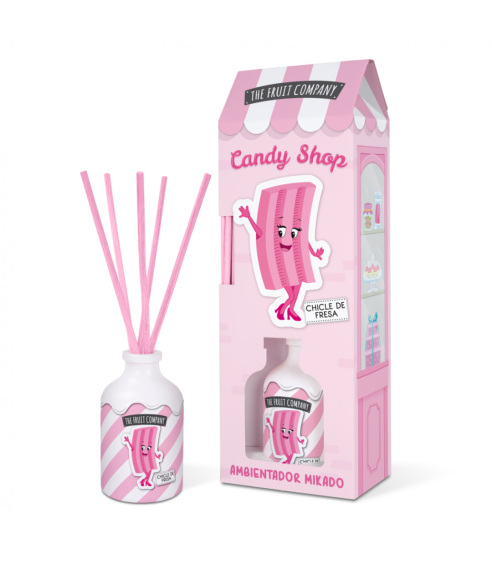 Doftpinnar „Candy Pop Fresa The Fruit Company“. Hemdoft