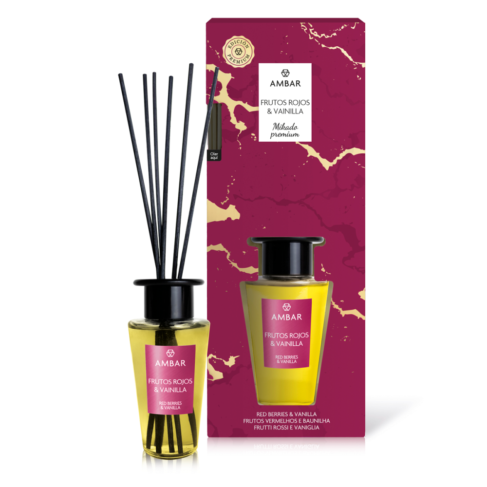Doftpinnar „Red berries & Vanilla“. Hemdoft Doftpinnar „Red berries & Vanilla“. Hemdoft