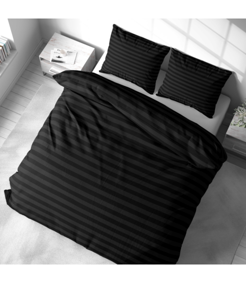 Örngott „Black Stripes“. Örngott 50×70