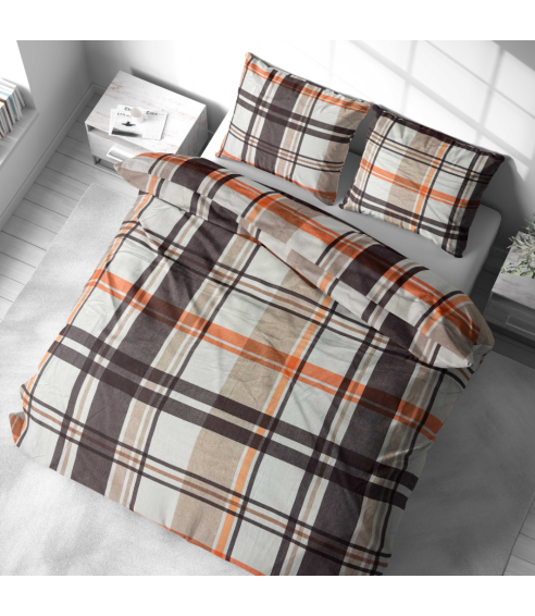 Örngott “Brownstone Grid”. Örngott 50×70