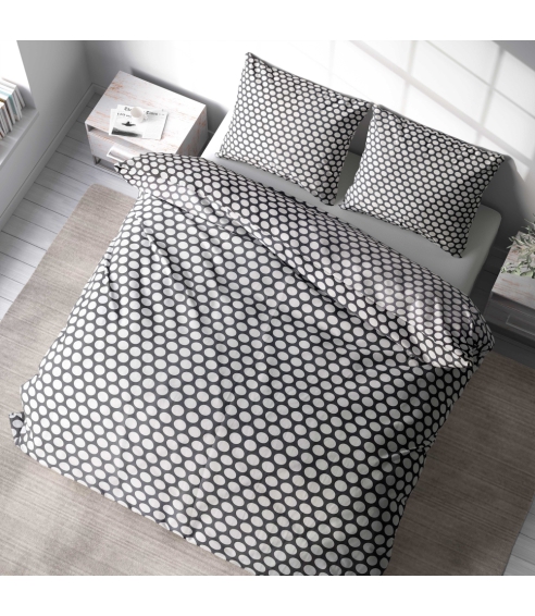 Örngott „Grey ripple“. Örngott 50×70