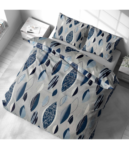 Örngott „Kora Indigo Drift“. Örngott 50×70