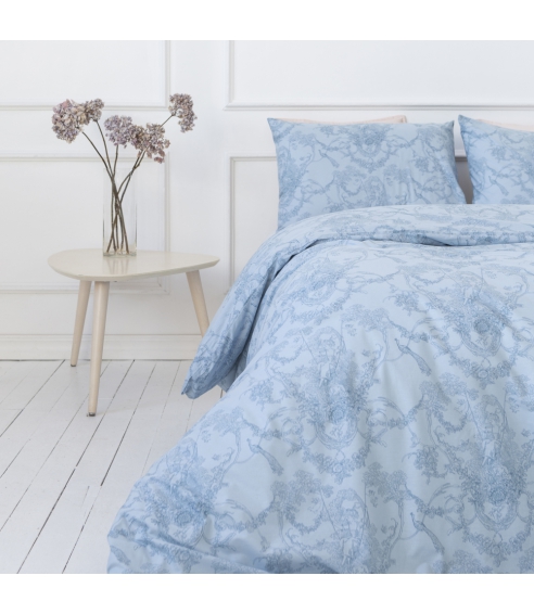 Örngott „Toile de jouy blue“ 1 st.. Örngott 50×70