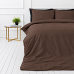 Påslakanset „Brunette“. Enfärgade sängkläder, 140x200 cm, 150x200 cm, 160x200 cm, 180x200 cm, 200x200 cm, 200x220 cm, 240x220 cm Påslakanset „Brunette“. Enfärgade sängkläder, 140x200 cm, 150x200 cm, 160x200 cm, 180x200 cm, 200x200 cm, 200x220 cm, 240x220 cm