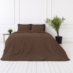 Påslakanset „Brunette“. Enfärgade sängkläder, 140x200 cm, 150x200 cm, 160x200 cm, 180x200 cm, 200x200 cm, 200x220 cm, 240x220 cm Påslakanset „Brunette“. Enfärgade sängkläder, 140x200 cm, 150x200 cm, 160x200 cm, 180x200 cm, 200x200 cm, 200x220 cm, 240x220 cm