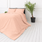 Påslakanset „Coral“. Beige sängkläder, 140x200 cm, 200x200 cm, 200x220 cm, 240x220 cm Påslakanset „Coral“. Beige sängkläder, 140x200 cm, 200x200 cm, 200x220 cm, 240x220 cm